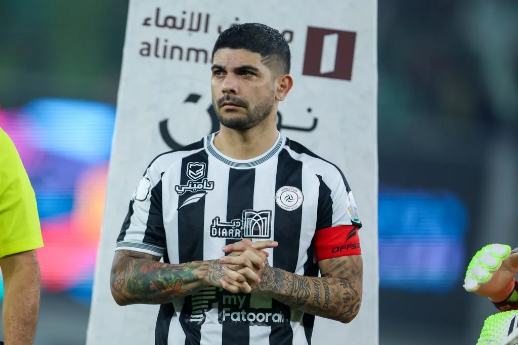 Éver Banega en el Al Shabab (Getty Images)