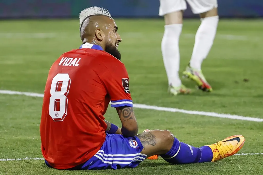 Arturo Vidal en Chile (Getty Images)