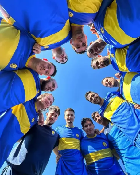 Azul y Oro FC, club que se desempeña en el grupo 17 de la cuarta división. Foto: Azul y Oro Instagram