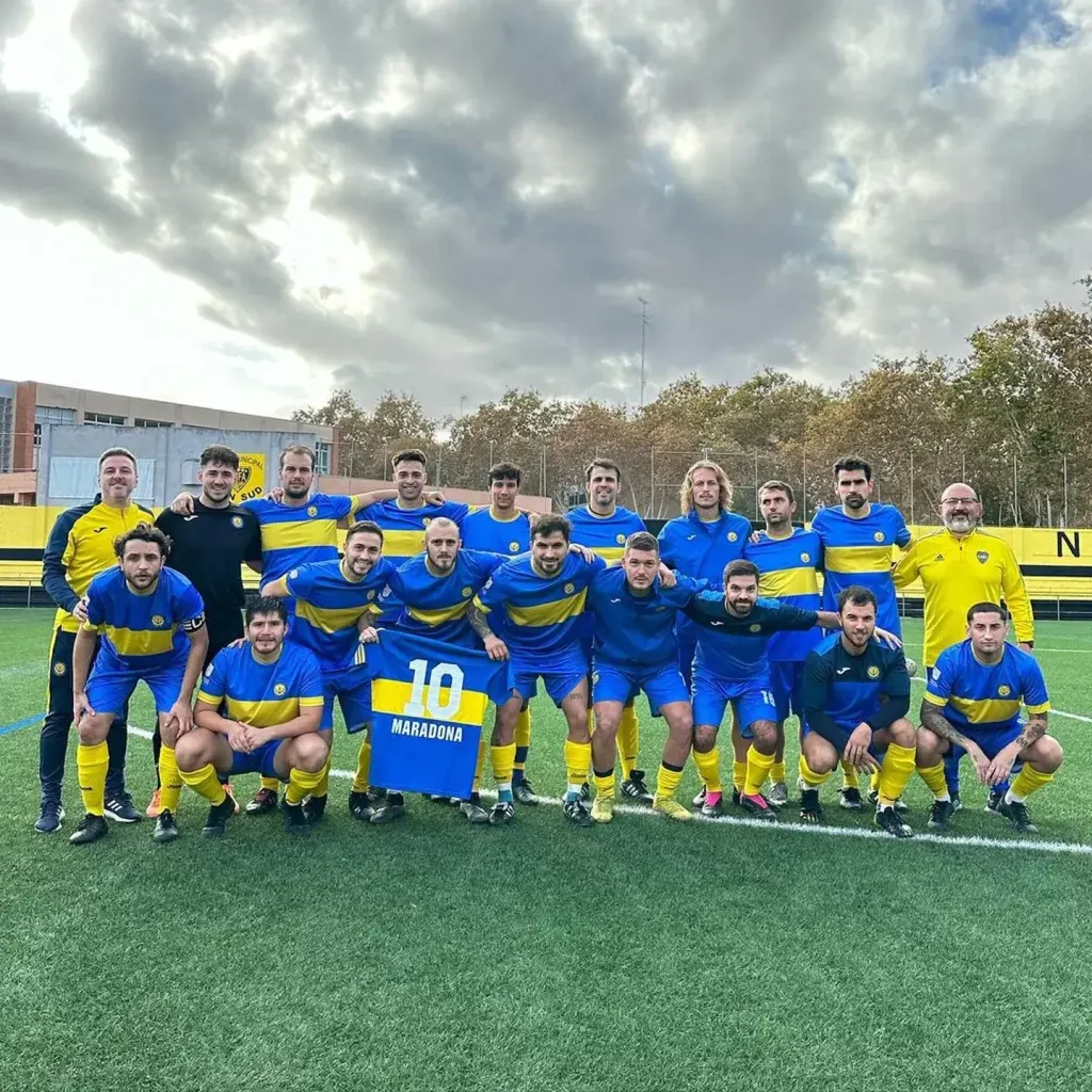 Azul y Oro FC, un club con los colores del Xeneize. Foto: Azul y Oro FC Instagram