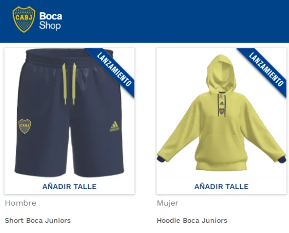 La nueva indumentaria de Boca. (Captura @marto_m3)