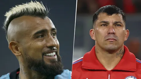 Arturo Vidal y Gary Medel