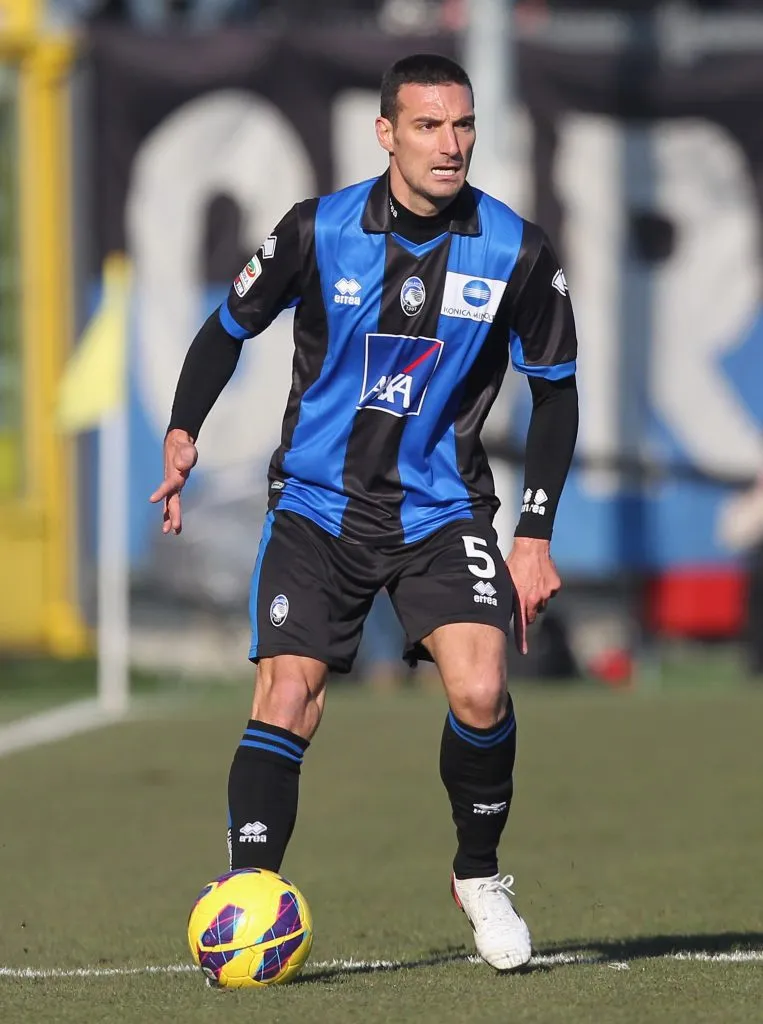 Lionel Scaloni en Atalanta (Getty Images)