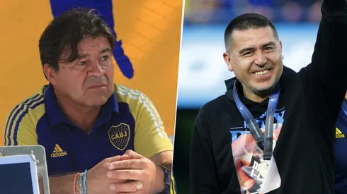 Jorge Rodríguez y Riquelme trabajan juntos en Boca.