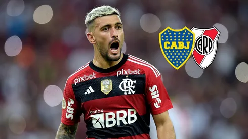 De Arrascaeta y una respuesta a River que celebraron en Boca.