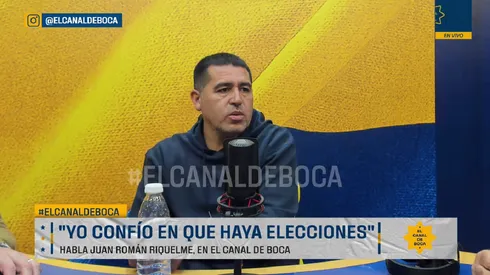 Riquelme habló de Analía Romero.