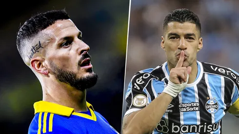 Darío Benedetto y Luis Suárez