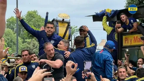 El gesto de Riquelme que emocionó a los hinchas de Boca. (Planeta Boca Juniors)