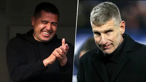 Juan Román Riquelme y Martín Palermo