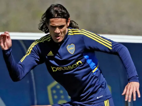 Cavani busca recuperarse: cómo está de la lesión y ¿llega a la pretemporada de Boca?