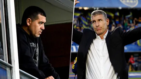 Riquelme-Palermo, la grieta que busca alimentar la oposición. (Getty)