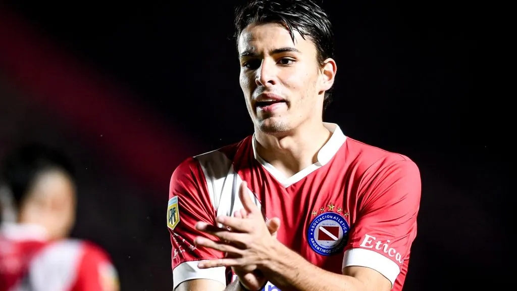 Federico Redondo, una de las promesas del fútbol argentino. (Getty)