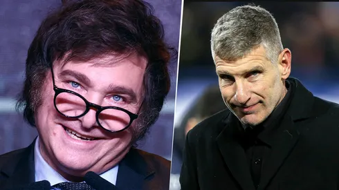 Milei puso a Palermo por encima de Riquelme. (Getty)