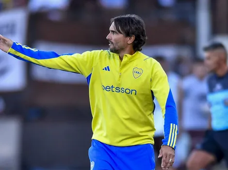 Diego Martínez y un cambio imprevisto en la rutina previa a los partidos de Boca