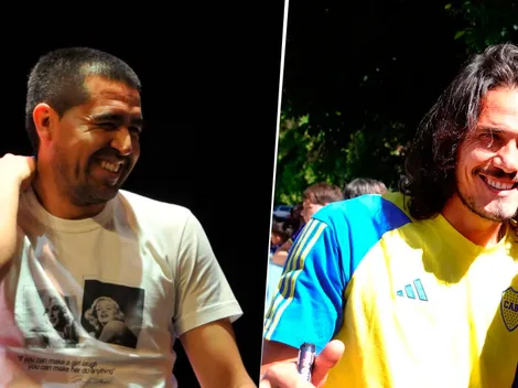 La postura de Riquelme ante los rumores de una posible salida de Cavani