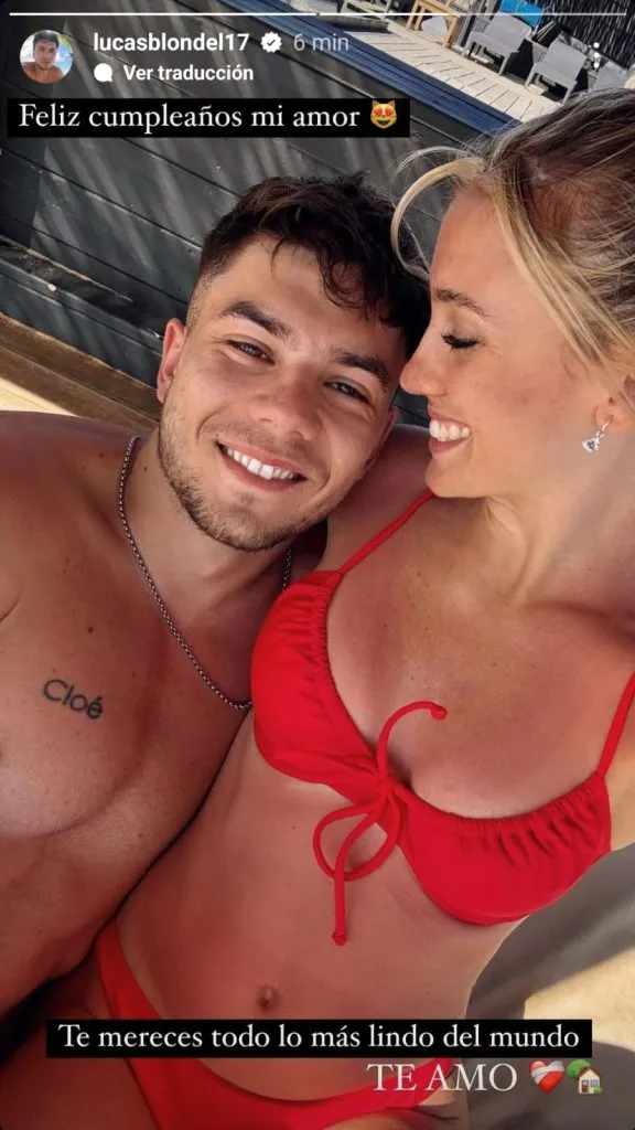 La historia de Blondel para Morena Beltrán.