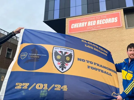 La historia que une a Boca con el AFC Wimbledon más allá de las camisetas: "El club es de los socios"
