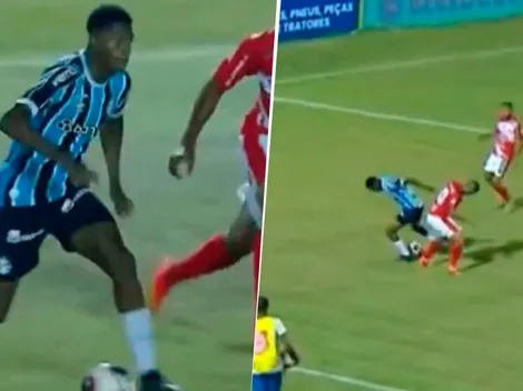 Viral: un juvenil de Gremio se llama Riquelme y juega muy parecido al ídolo de Boca