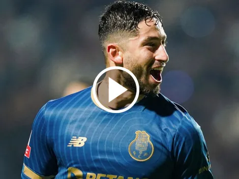 Alan Varela marcó un golazo en la victoria del Porto