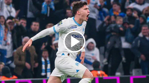 Leo Balerdi anotó un verdadero golazo. (OM_Officiel)