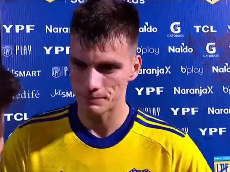 Zenón habló tras su debut en Boca: "Un sueño cumplido"