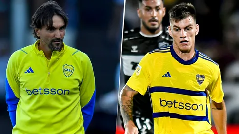 Martínez habló sobre el debut de Zenón en Boca. Foto: Getty