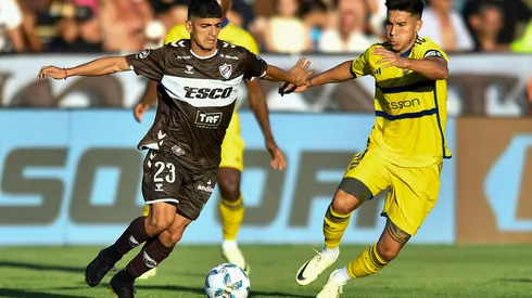 Boca vs. Platense por la Copa de la Liga Profesional. Foto: Getty