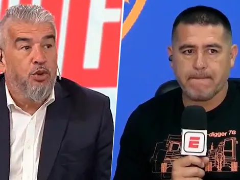 Fuerte pelea entre Juan Román Riquelme y el Chavo Fucks: "No me corrás con eso"