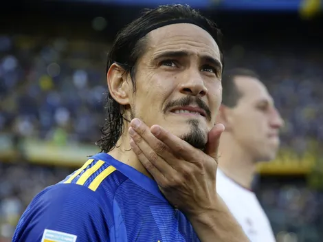 Edinson Cavani arrancará el año como suplente de Boca: los motivos