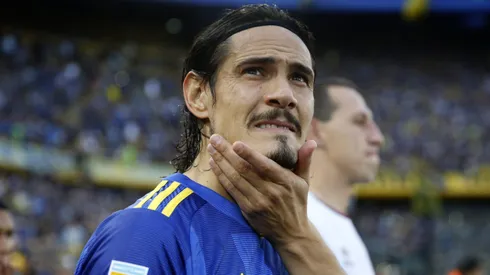 Edinson Cavani en Boca