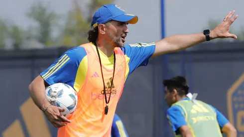 El DT va por su primer triunfo oficial en Boca. Foto: Prensa CABJ