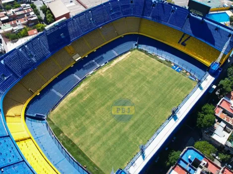 El estado del césped de La Bombonera, una preocupación para Boca: ¿puede cambiar la localía vs. Sarmiento?