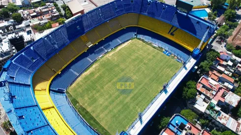 El Templo desde lo más alto. Foto: Planeta Boca Juniors.