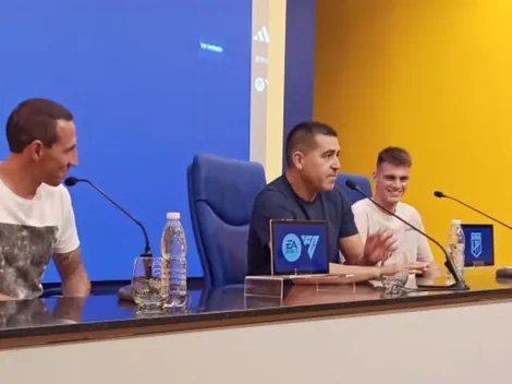 Riquelme, picante, le tiró un palito al presidente de Unión por el pase de Zenón: "Se hizo rogar"