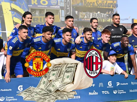 Manchester United y Milan siguen a un juvenil de Boca: qué piensa el club