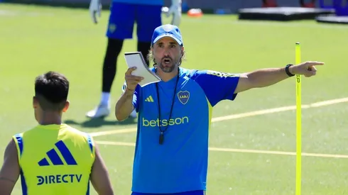 Diego Martínez, entrenador de Boca
