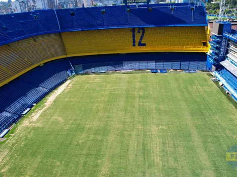 FOTOS | La Bombonera se prepara para el primer partido de local: imágenes exclusivas del campo de juego