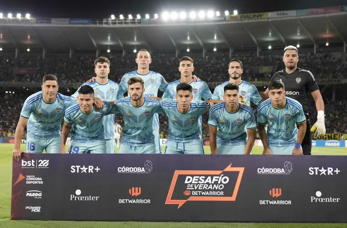 El once de Boca vs. Talleres (Boca Oficial)
