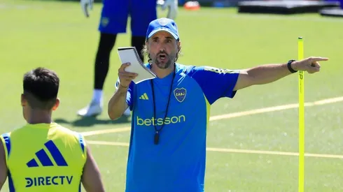 Diego Martínez, entrenador de Boca