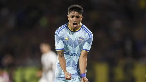 Luca Langoni en Boca vs. Talleres