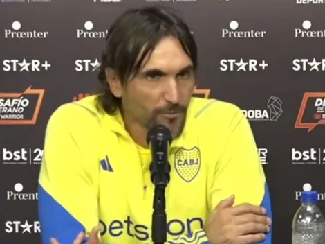 Diego Martínez destacó a uno de sus favoritos del plantel de Boca: "Es muy competitivo"