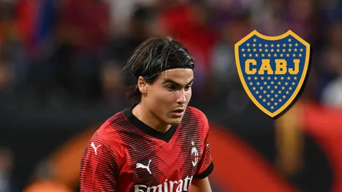 Luka Romero en Milan de Italia