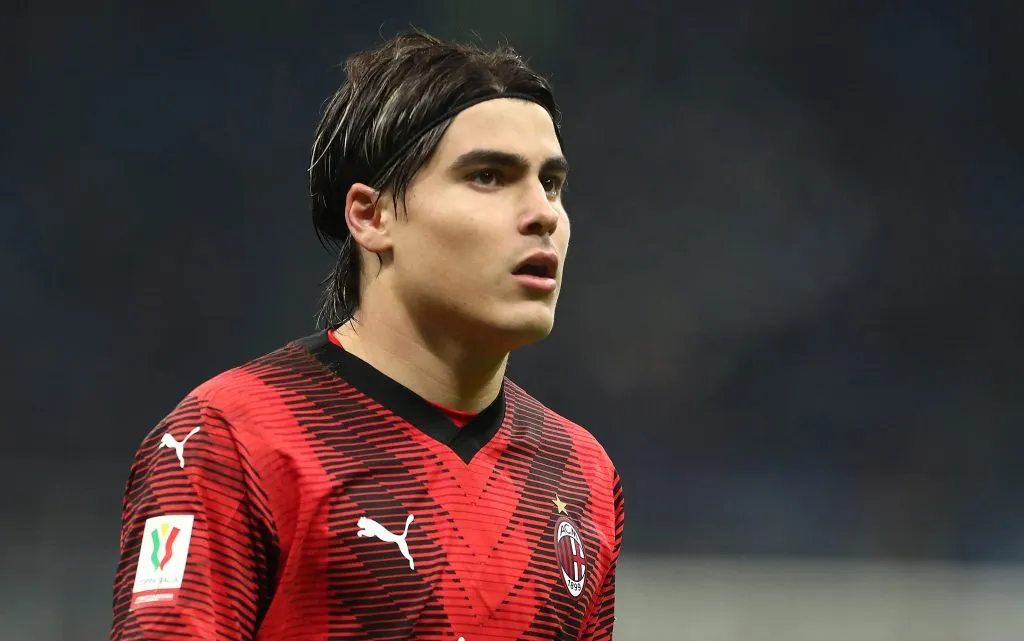 Luka Romero, jugador de Milan (Getty Images)