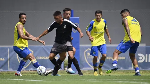 Boca le ganó los dos amistosos a Estudiantes en el predio de Ezeiza.