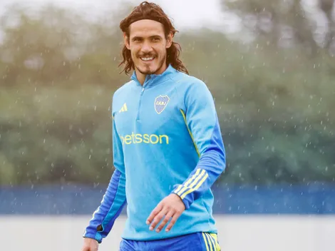 El plan de Boca para que Cavani llegue fino al inicio de la Copa de la Liga