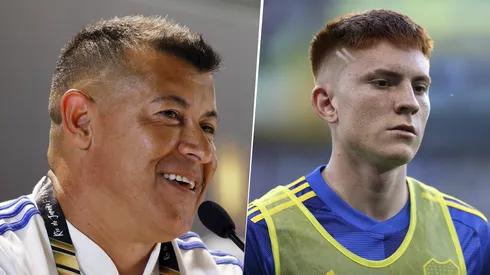 Jorge Almirón y Valentín Barco