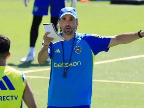 Con algunas ausencias, los 2 equipos que probó Diego Martínez en Boca