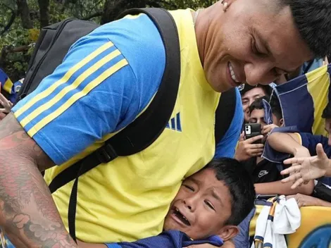 VIDEO | El emotivo mensaje para Rojo del niño hincha de Boca que lo abrazó en Salta