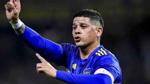 Rojo, lesionado, se perderá algunos partidos de Boca. Foto: Getty