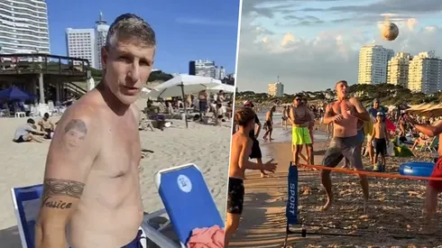 Martín Palermo en Punta del Este